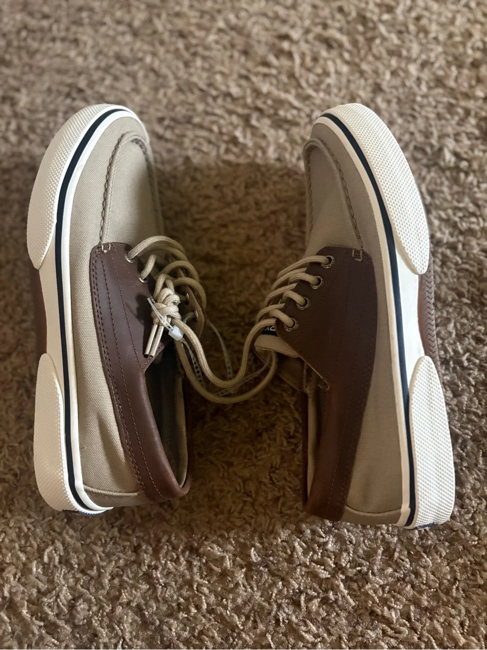 Sperry Men’s Halyard Camp Moc Toe Boat Deck Shoes Size 7 NEW